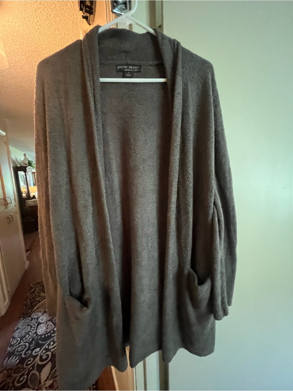 Barefoot Dreams Open-Front Cardigan Small